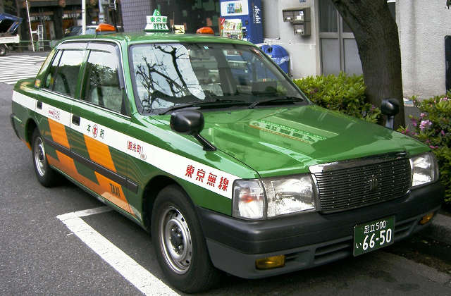 Taxi in Giappone