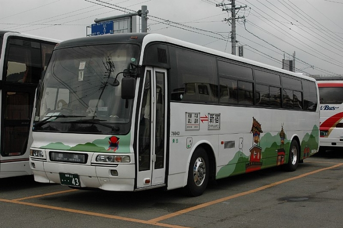 Highway bus in Giappone