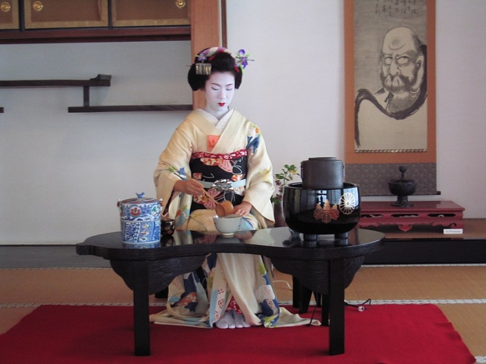 Cerimonia del tè a Kyoto