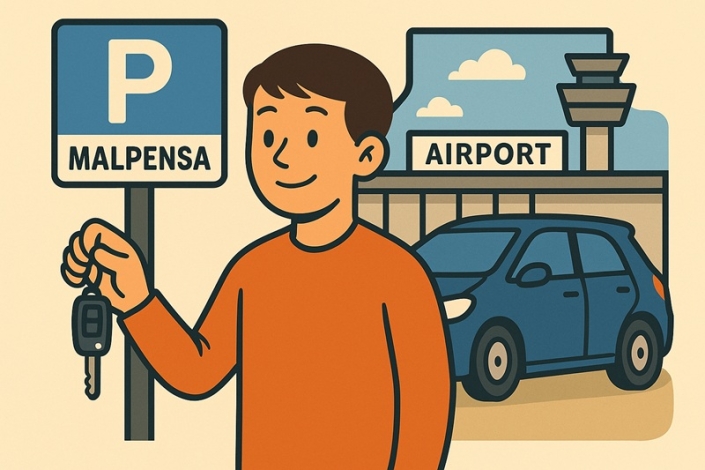 Parcheggio in aeroporto