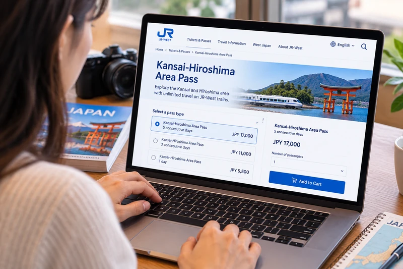Acquista pass e prenota posti su JR West