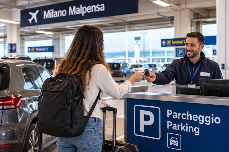Parcheggio in aeroporto